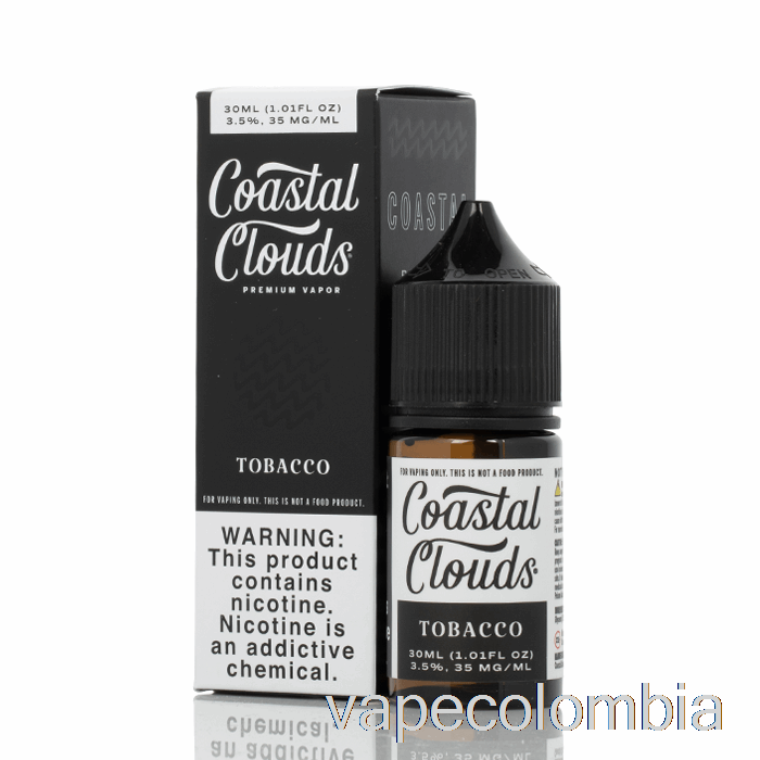 Tabaco Desechable Para Vape - Nubes Costeras Co. - 30ml 50mg